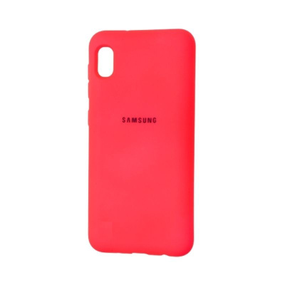 Чехол Silicone Cover Samsung Galaxy A01 Core (красный)