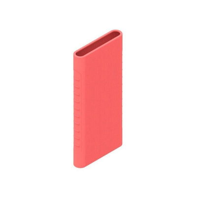 Чехол силиконовый для Xiaomi Power Bank 2 5000 mAh (розовый)